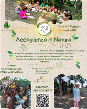 ACCOGLIENZA IN NATURA 2025