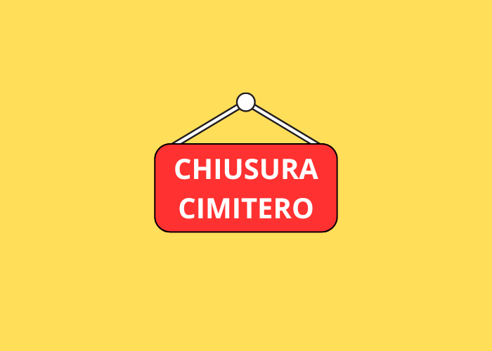 Avviso di chiusura straordinaria del Cimitero Comunale