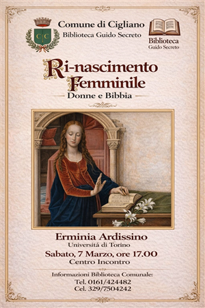 COMUNE DI CIGLIANO - BIBLIOTECA GUIDO SECRETO