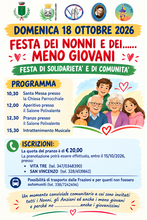 Festa dei nonni e dei ... meno giovani